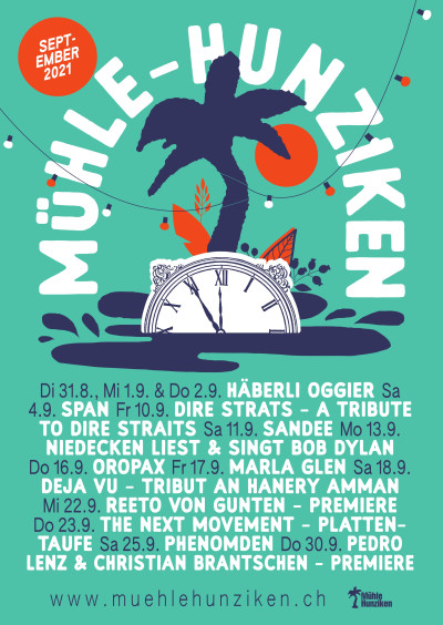 Poster &middot; dIRE sTRATS &middot; Mühle Hunziken