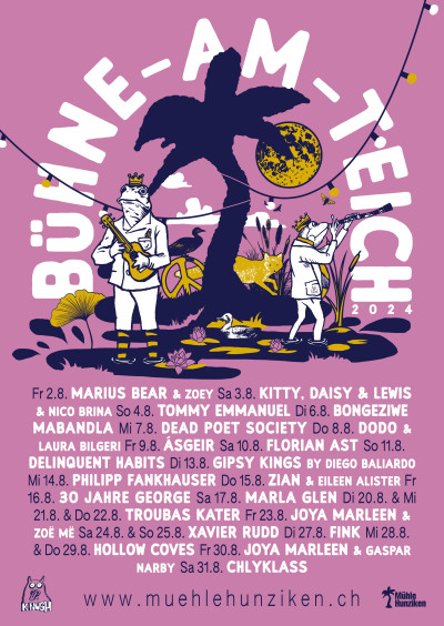 Poster &middot; Troubas Kater Openair / Support: Katy O. &middot; Mühle Hunziken