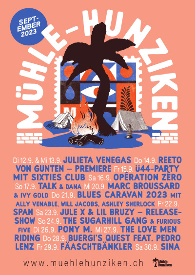 Poster &middot; Marc Broussard / Support: Ivy Gold &middot; Mühle Hunziken