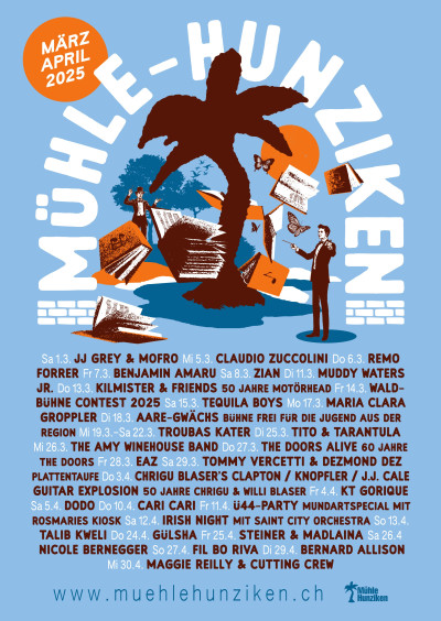 Poster &middot; Dodo / Support: Nicky B Fly &middot; Mühle Hunziken