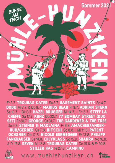Poster &middot; Amacher / Anderhub / Gerber / Support: Akina McKenzie &middot; Mühle Hunziken